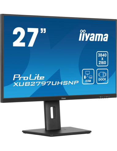 Monitor Iiyama 68.5Cm (27") Xub2797Uhsnp-B1 16:9 Hdmi+Dp+Usb-C Ips