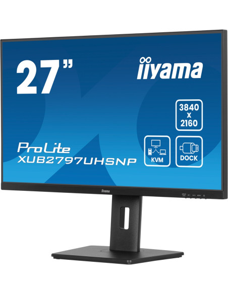 Monitor Iiyama 68.5Cm (27") Xub2797Uhsnp-B1 16:9 Hdmi+Dp+Usb-C Ips
