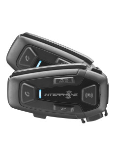 Intercom Motocyklowy Interphone U-Com 8R, Komplet Na 2 Kaski