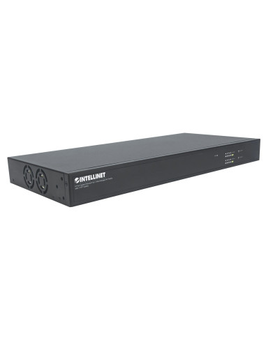 Intellinet 561433 Łącza Sieciowe Zarządzany Gigabit Ethernet (10/100/1000) Obsługa Poe Czarny