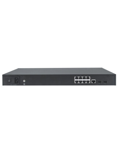 Intellinet 561433 Łącza Sieciowe Zarządzany Gigabit Ethernet (10/100/1000) Obsługa Poe Czarny