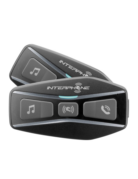 Intercom Motocyklowy Interphone U-Com 4, Komplet Na 2 Kaski