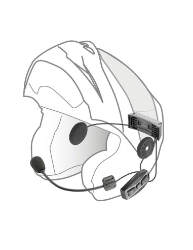 Intercom Motocyklowy Interphone U-Com 4, Komplet Na 2 Kaski