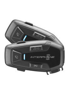 Intercom Motocyklowy Interphone U-Com 7R, Komplet Na 2 Kaski