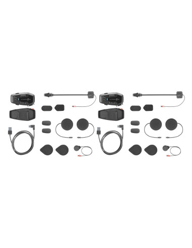 Intercom Motocyklowy Interphone U-Com 7R, Komplet Na 2 Kaski