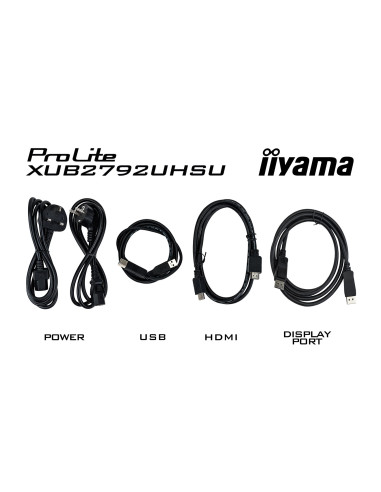 Płaski Ekran Iiyama Prolite Xub2792Uhsu-B6 27" - 68,6 Cm