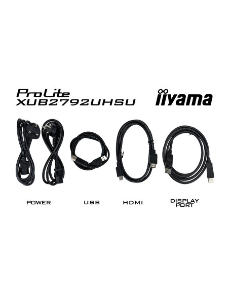 Płaski Ekran Iiyama Prolite Xub2792Uhsu-B6 27" - 68,6 Cm