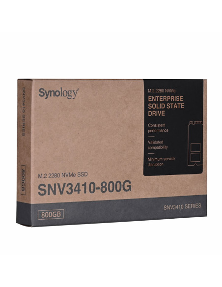 Dysk Ssd Synology Plus Series 800Gb M.2 (22X80) Nvme Pcie 3.0X4 Snv3410-800G (Dwpd 0.7)