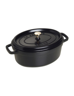 Staub Garnek Żeliwny Owalny 4,2L Czarny 2