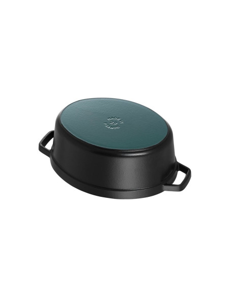 Staub Garnek Żeliwny Owalny 4,2L Czarny
