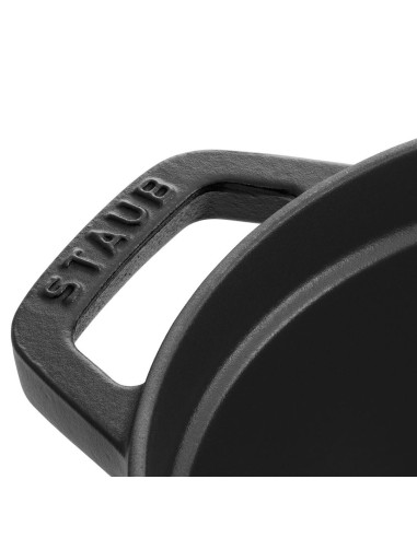 Staub Garnek Żeliwny Owalny 4,2L Czarny
