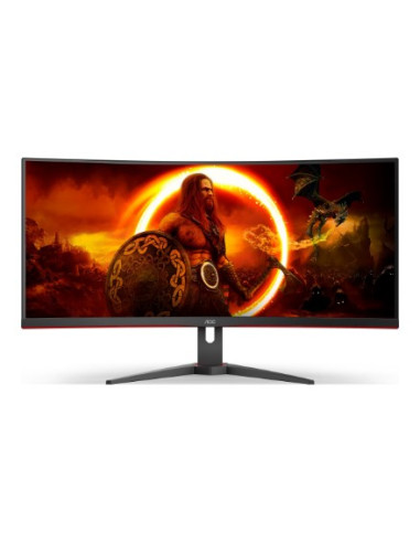 Monitor Aoc Led 34” Cu34G2Xe/Bk
