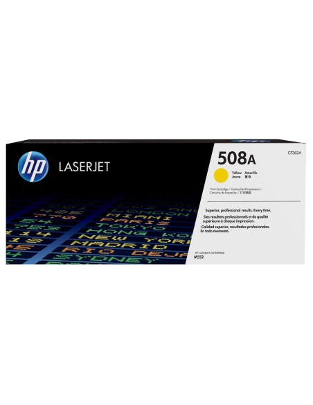 Toner Cartridge 508A Yellow/.