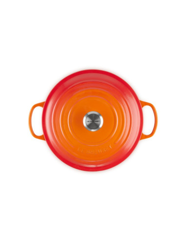 Le Creuset Signature Roaster Okrągły Piekarnik 28Cm Czerwony