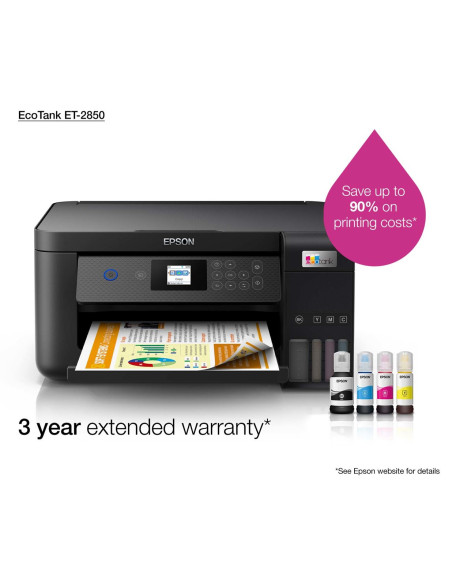 Drukarka Epson Ecotank Et-2850 3W1-Tintenstrahl A4 Wifi/Wlan Duplex