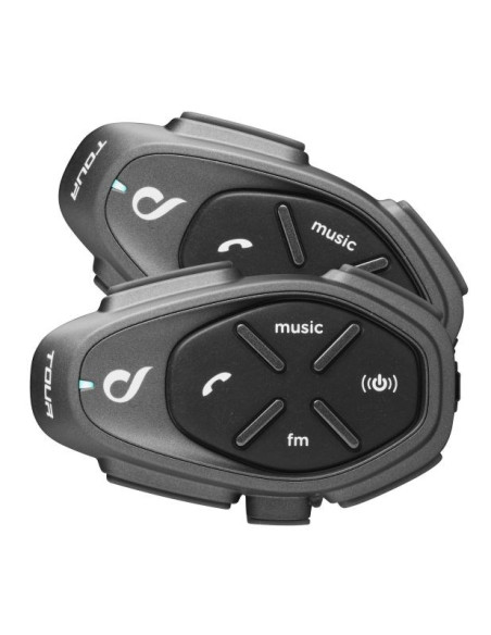 Intercom Motocyklowy Interphone Tour Hd, Komplet Na 2 Kaski