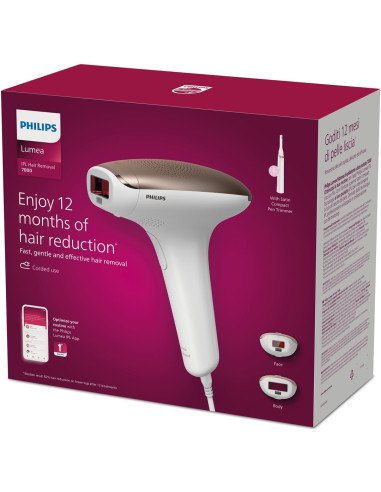 Depilator Philips Lumea Advanced Ipl Bri921/00 + Trymer Wbudowany Filtr Uv
