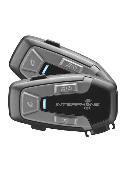 Intercom Motocyklowy Interphone U-Com 6R, Komplet Na 2 Kaski