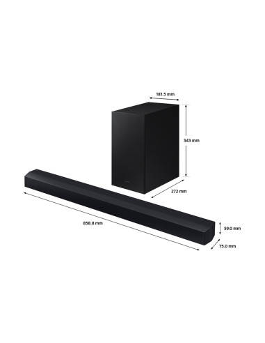 Samsung Hw-C400/En Moduł Głośników Czarny 2.0 Kan.