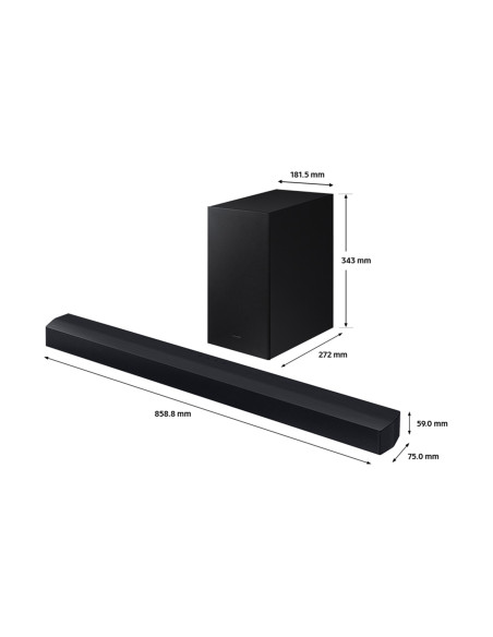 Samsung Hw-C400/En Moduł Głośników Czarny 2.0 Kan.
