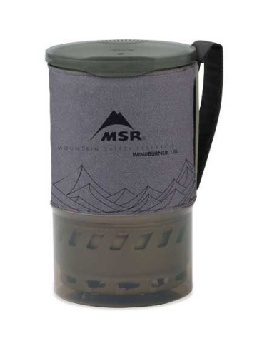 Msr 10366 Kampingowy Przybór Kuchenny Słoiczek 1 L Szary