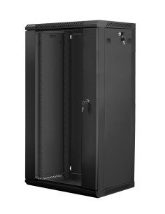 Lanberg Wf01-6422-10B Stojak 22U Szafa Wisząca Czarny