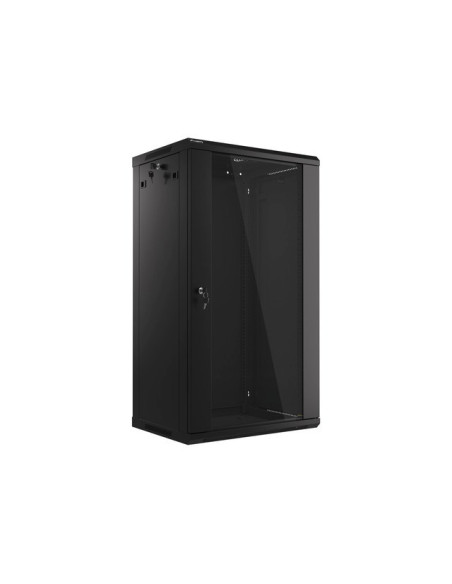 Lanberg Wf01-6422-10B Stojak 22U Szafa Wisząca Czarny