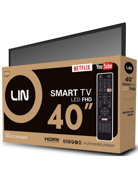 Telewizor Tv 40" Lin 40Lfhd1200 Smart Full Hd Dvb-T2