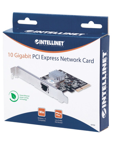 Intellinet 507950 Karta Sieciowa Wewnętrzny Ethernet 10000 Mbit/S