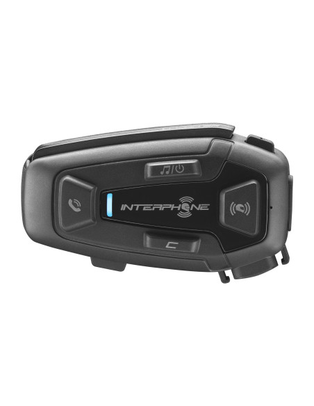 Intercom Motocyklowy Interphone U-Com 8R, Komplet Na 1 Kask