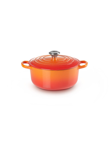 Le Creuset Signature Roaster Okrągły Piekarnik 22Cm Czerwony