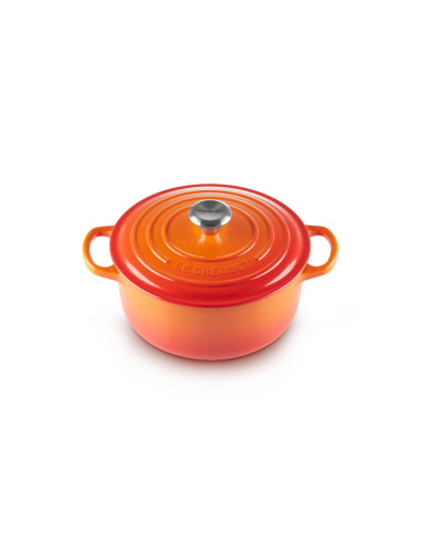 Le Creuset Signature Roaster Okrągły Piekarnik 22Cm Czerwony