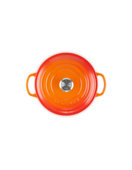 Le Creuset Signature Roaster Okrągły Piekarnik 22Cm Czerwony