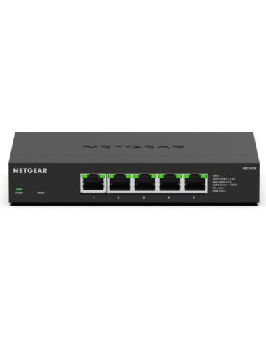 Netgear Ms305E Nie Zarządzany 2.5G Ethernet (100/1000/2500) Czarny