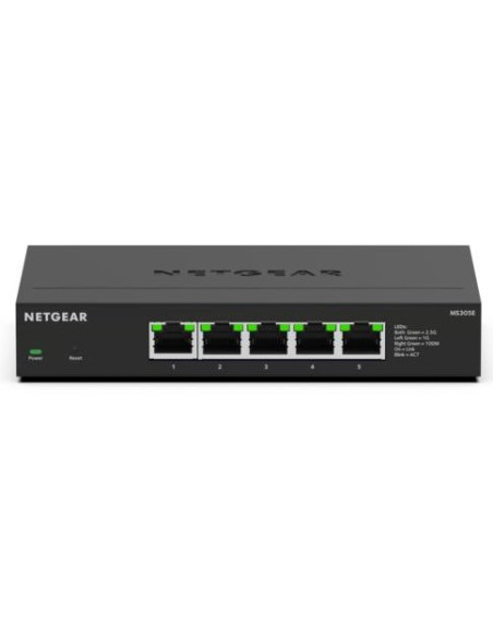 Netgear Ms305E Nie Zarządzany 2.5G Ethernet (100/1000/2500) Czarny