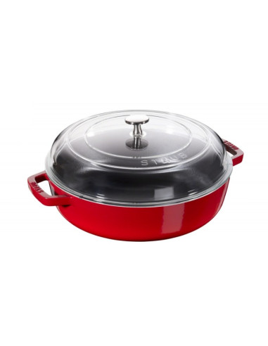 Zwilling 40501-038-0 Kuchenka Ciśnieniowa Z Płytą Kuchenną 3,7 L Czarny, Czerwony