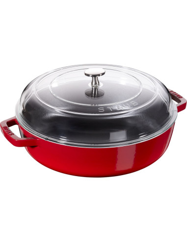 Zwilling 40501-038-0 Kuchenka Ciśnieniowa Z Płytą Kuchenną 3,7 L Czarny, Czerwony