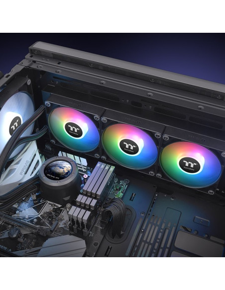 Thermaltake Th360 V2 Ultra Procesor Chłodnica Cieczy All-In-One 12 Cm Czarny