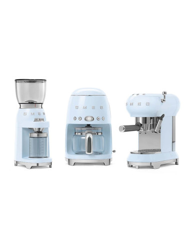 Ekspres Do Kawy Smeg Model Dcf02Pbeu Pastelowy Niebieski