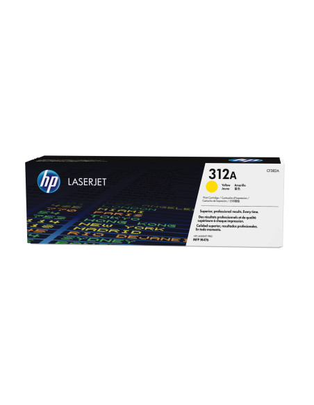 Hp Wkład Laserjet 312A Z Żółtym Tonerem