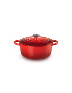 Le Creuset Signature Roaster Okrągły 22Cm Wiśniowy