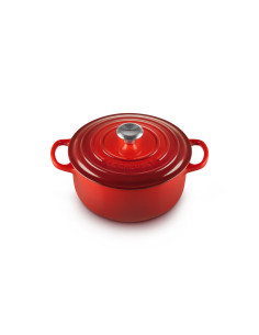 Le Creuset Signature Roaster Okrągły 22Cm Wiśniowy 2