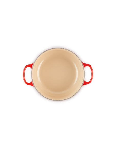 Le Creuset Signature Roaster Okrągły 22Cm Wiśniowy