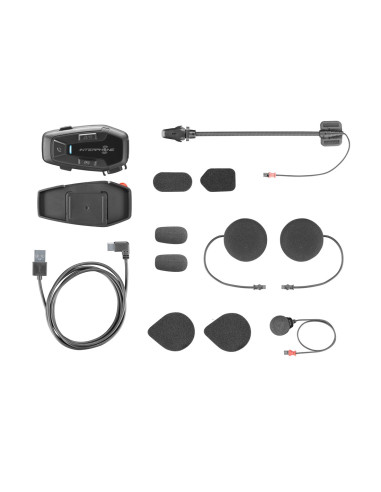 Intercom Motocyklowy Interphone U-Com 7R, Komplet Na 1 Kask