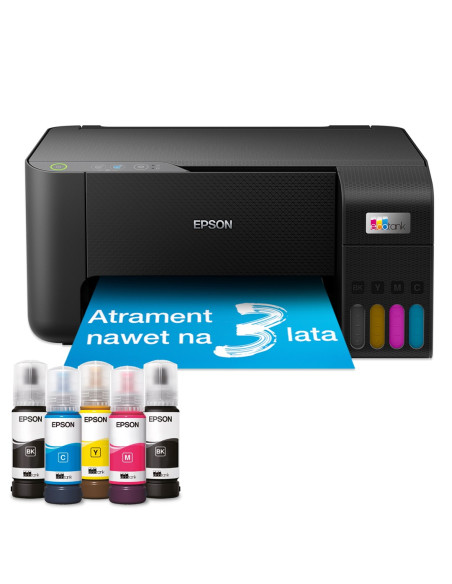 Epson Ecotank L3230 - Wielofunkcyjna Drukarka Ze Stałym Zasilaniem W Atrament