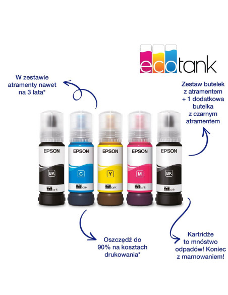 Epson Ecotank L3230 - Wielofunkcyjna Drukarka Ze Stałym Zasilaniem W Atrament