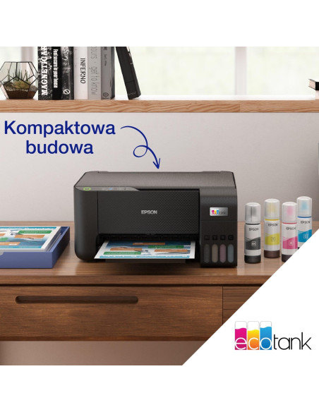 Epson Ecotank L3230 - Wielofunkcyjna Drukarka Ze Stałym Zasilaniem W Atrament
