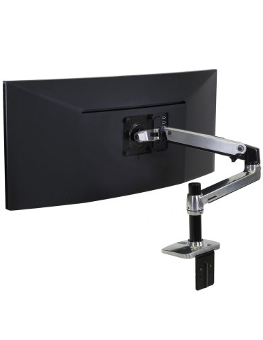 Ergotron Lx Desk Mount Lcd Arm Polished/32In Black/White Vesa Mis-D