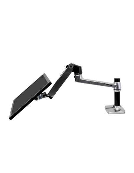 Ergotron Lx Desk Mount Lcd Arm Polished/32In Black/White Vesa Mis-D