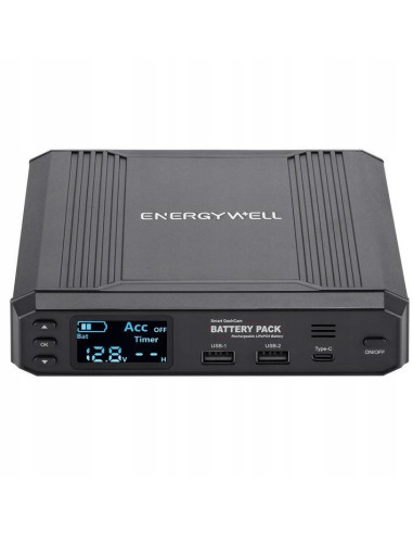 Powerbank Do Kamer Samochodowych Energy Well P6 8000Mah 102,4Wh Wyświetlacz